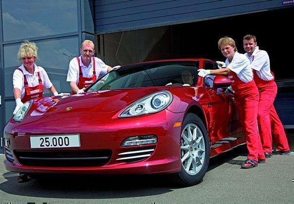 25.000. Panamera im Porsche-Werk Leipzig gebaut 